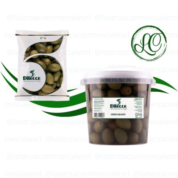CONFEZIONI DI OLIVE LECCINE DILECCE