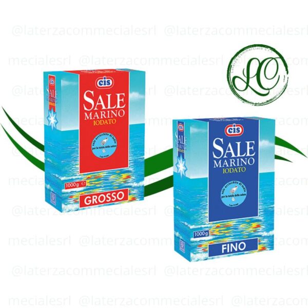 CONFEZIONI DI SALE IODATO CIS FINO E GROSSO