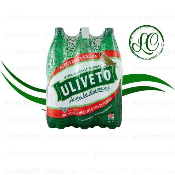 CONFEZIONE DI acqua uliveto