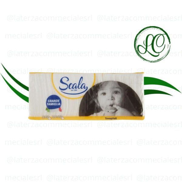 CONFEZIONE SCALA TOVAGLIOLI PACCO FAM. 1 V 300 pz x 10 conf.
