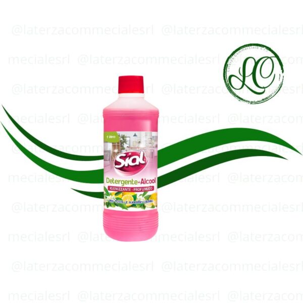 CONFEZIONE DI SIAL DETERGENTE + ALCOOL da 1 Lt