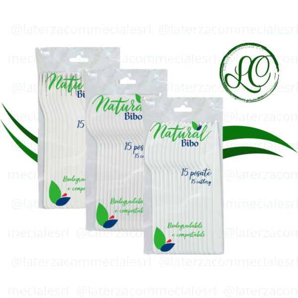 CONFEZIONE DI posate natural bibo 1