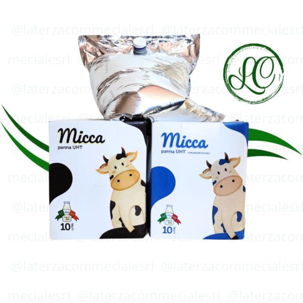 confezioni in scatola panna micca 10 litri più confezione interna allo scatolo